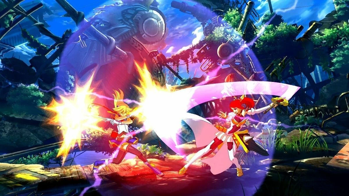 Скриншоты из BlazBlue: Chrono Phantasma
