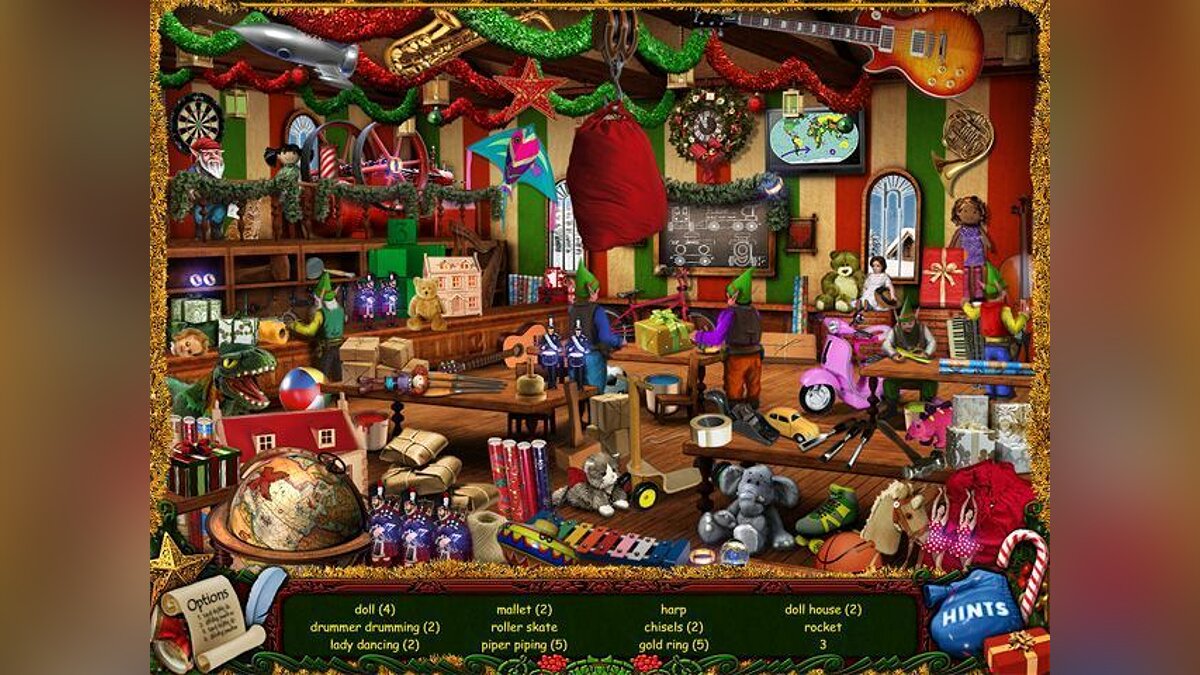 Прохождение игры christmas. Игра поиск предметов Санта. Рождество hidden object. Игры онлайн Christmas. Christmas hidden object game.