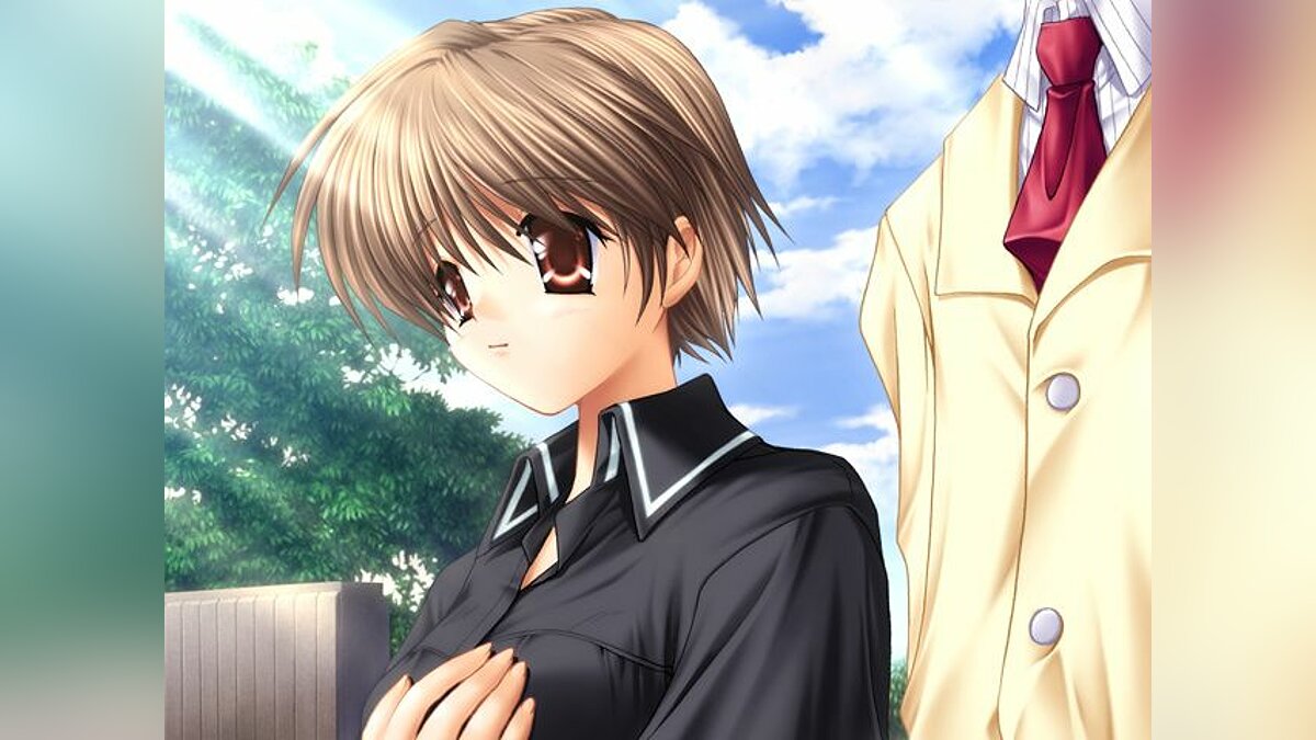 Скриншоты <b>Clannad</b>.