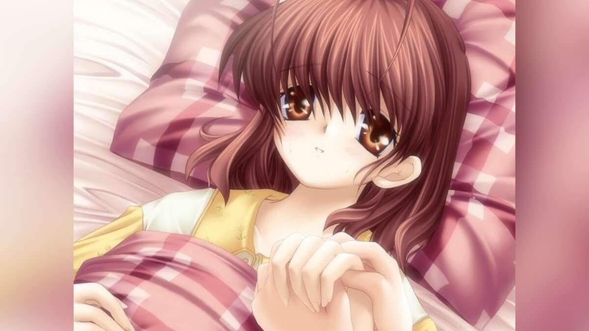 Clannad Visual novel Санае