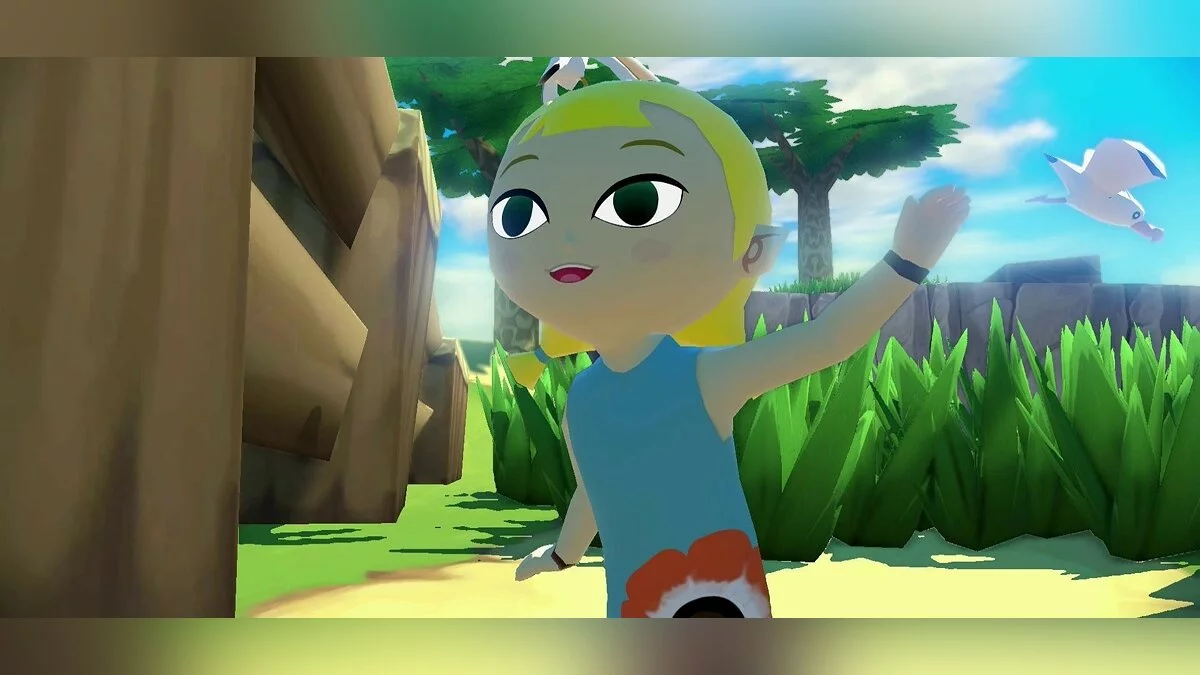 Скриншоты из Legend of Zelda: Wind Waker HD remake