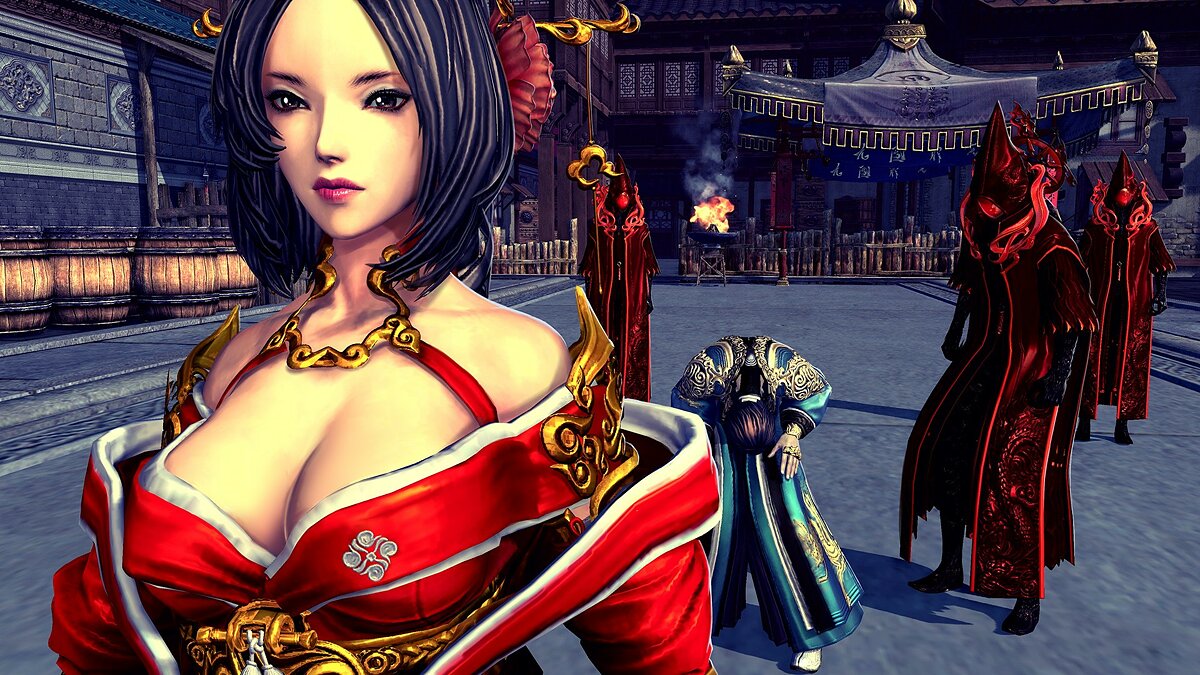 Blade and Soul черный экран