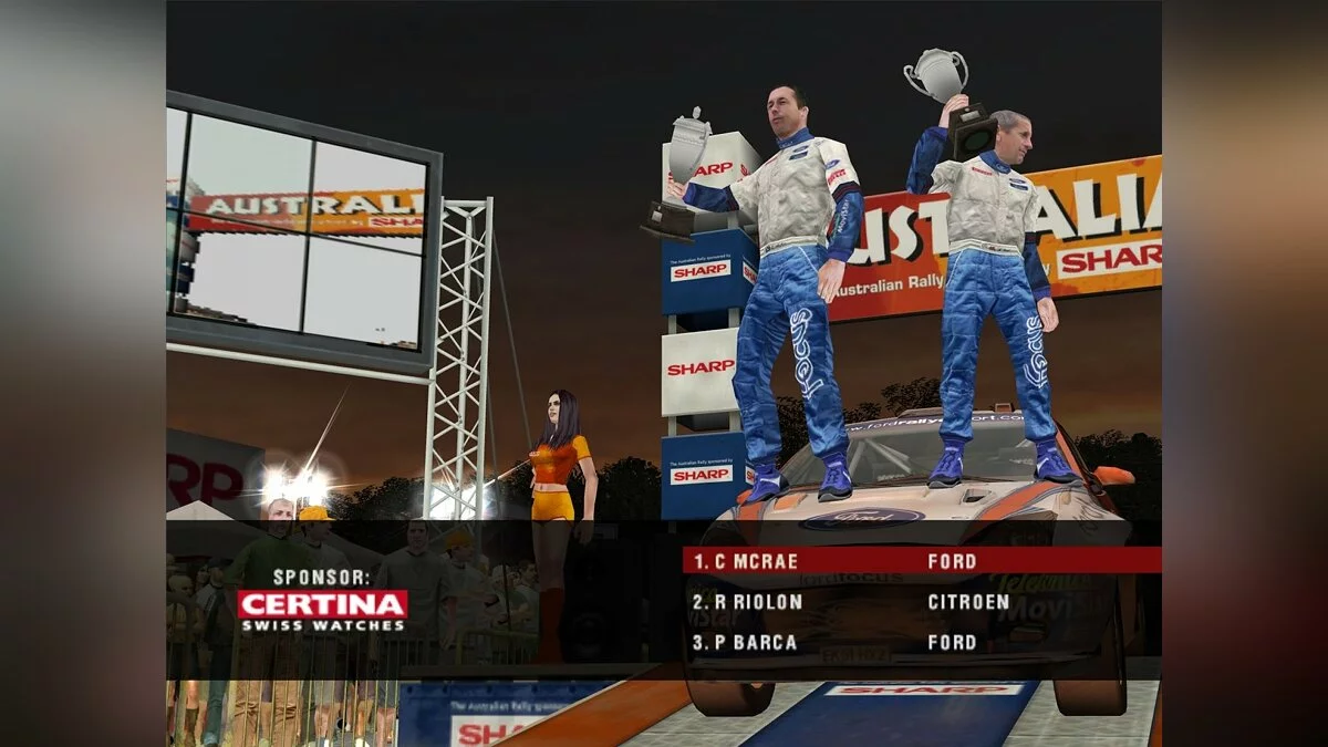 Скриншоты из Colin McRae Rally 3