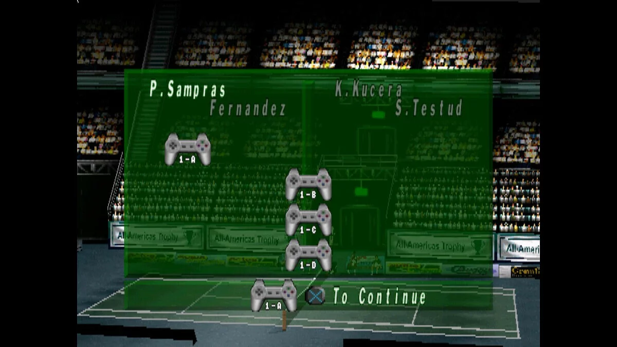 Скриншоты из Actua Tennis