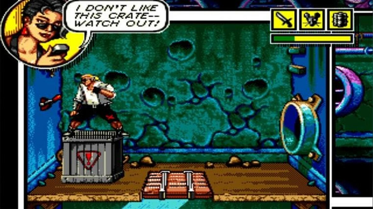 Скриншоты Comix Zone - всего 34 картинки из игры