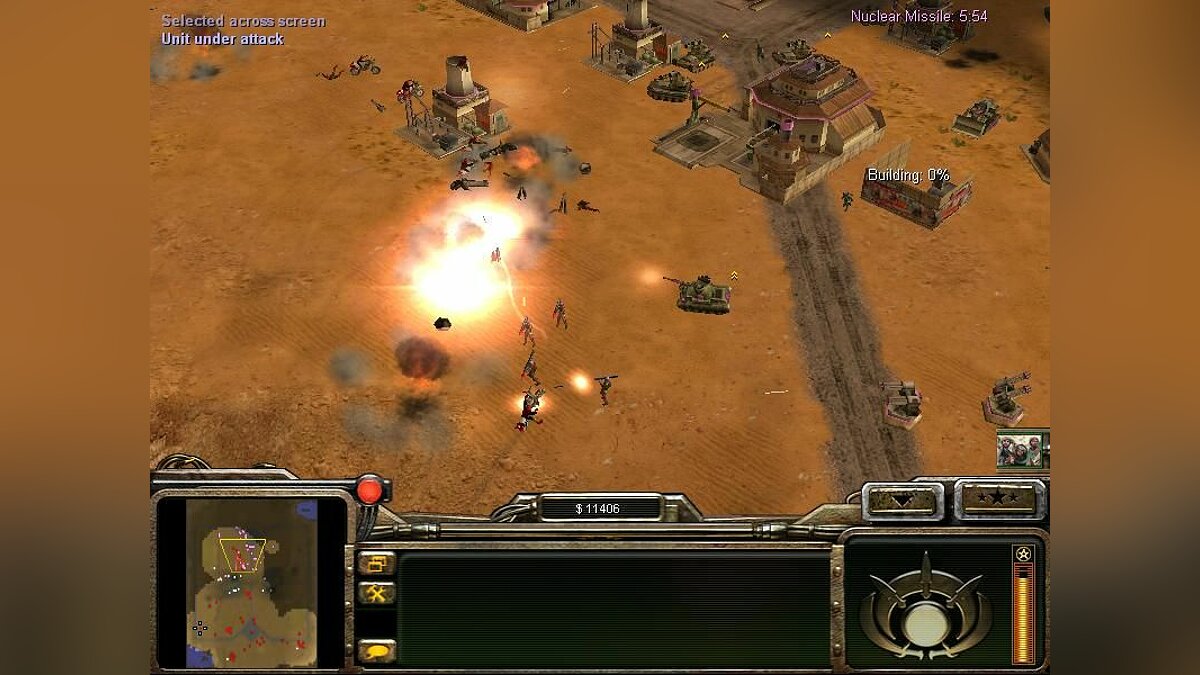 Command & Conquer: Generals - Zero Hour тормозит. Низкий FPS