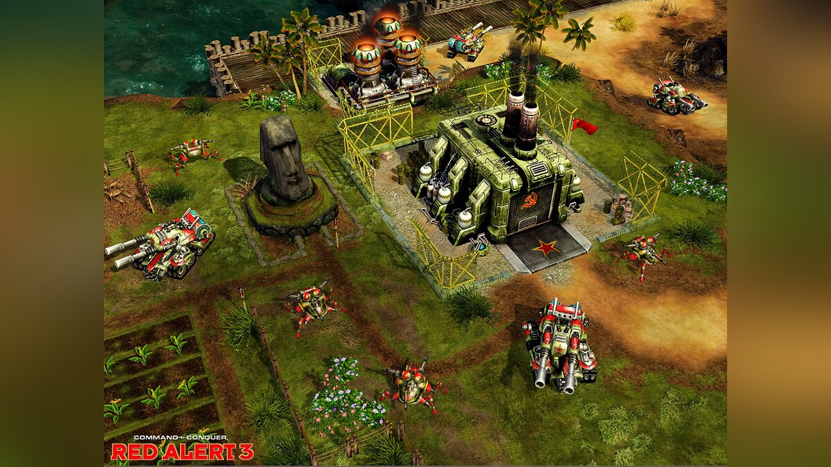 Command and Conquer: Red Alert 3 тормозит. Низкий FPS