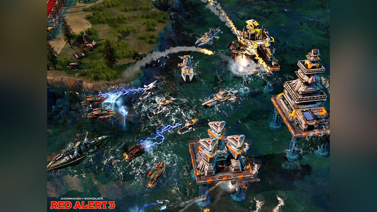 Command and Conquer: Red Alert 3 лагает