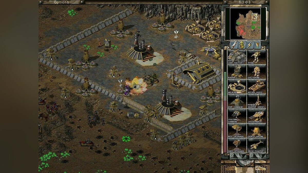 Command & Conquer: Tiberian Sun - Firestorm черный экран