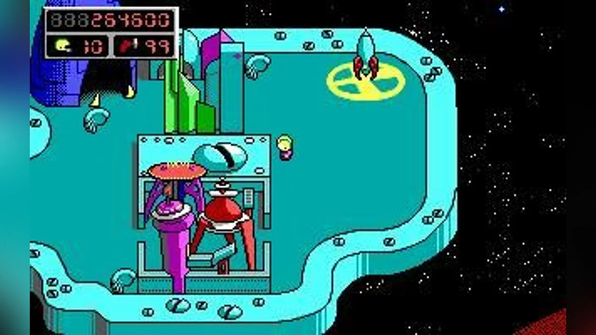 Скриншоты из Commander Keen 6: Aliens Ate My Baby Sitter!
