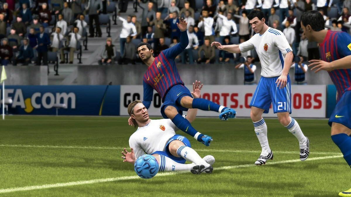 FIFA 12 черный экран