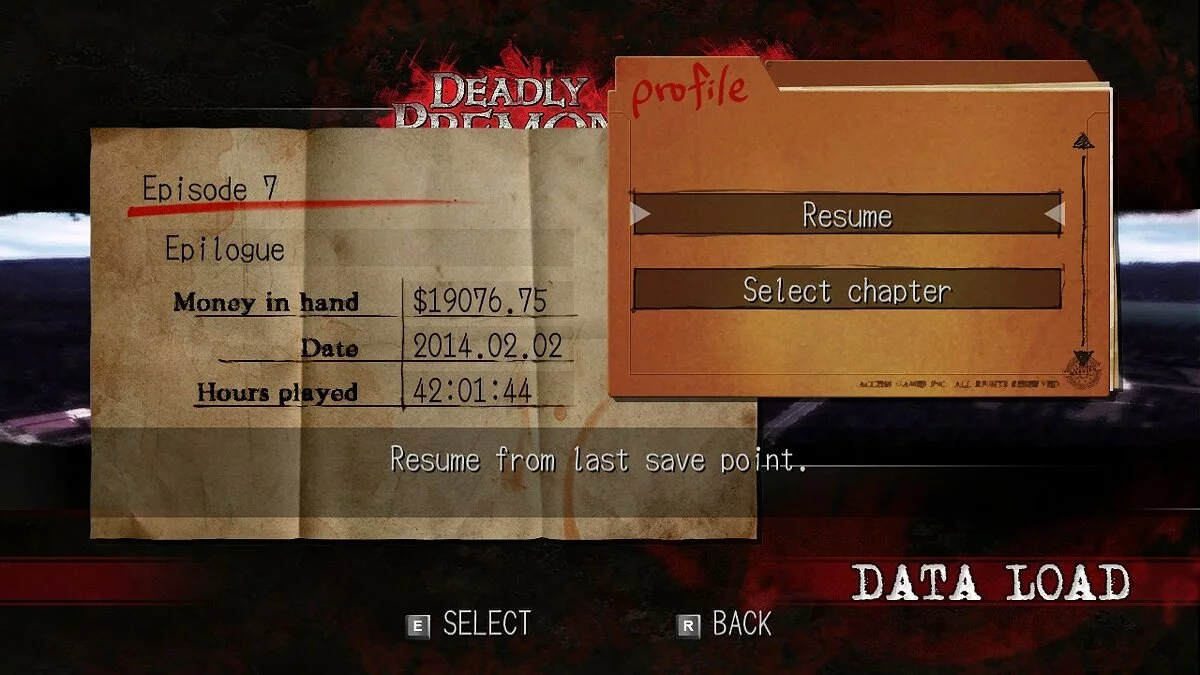 Скриншоты из Deadly Premonition / Картинка 118