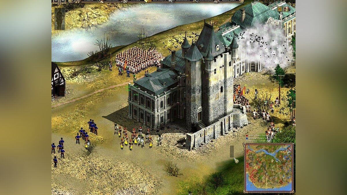 Cossacks 2: Battle for Europe черный экран