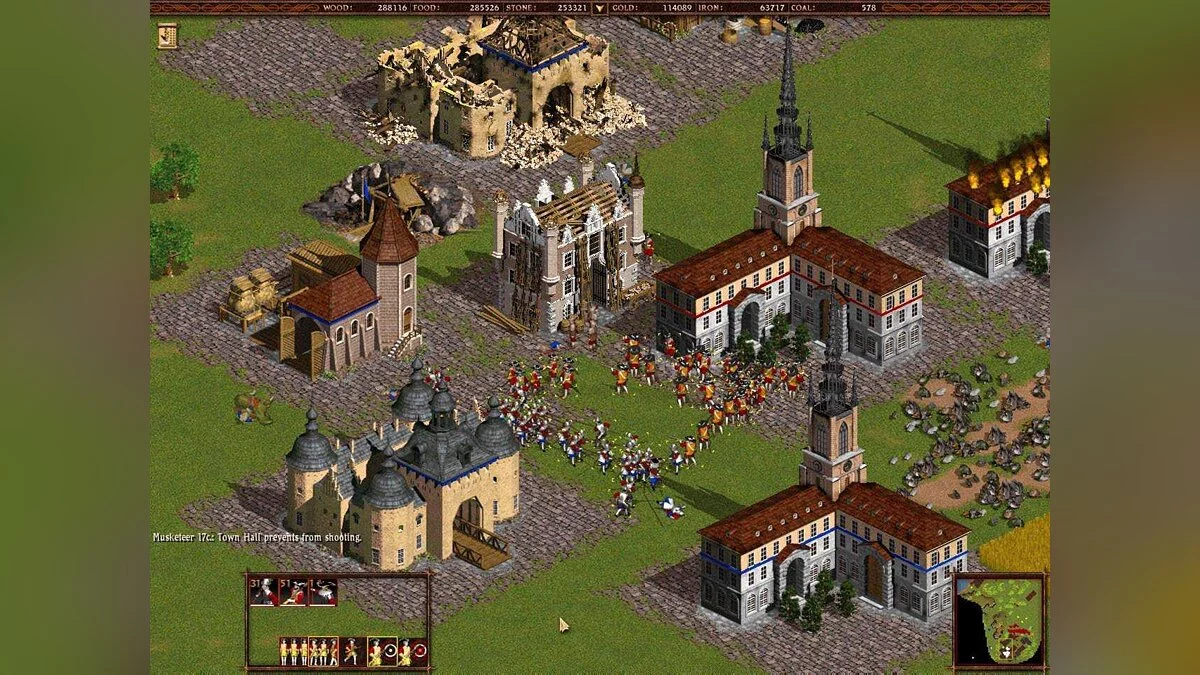 Скриншоты из Cossacks: The Art of War