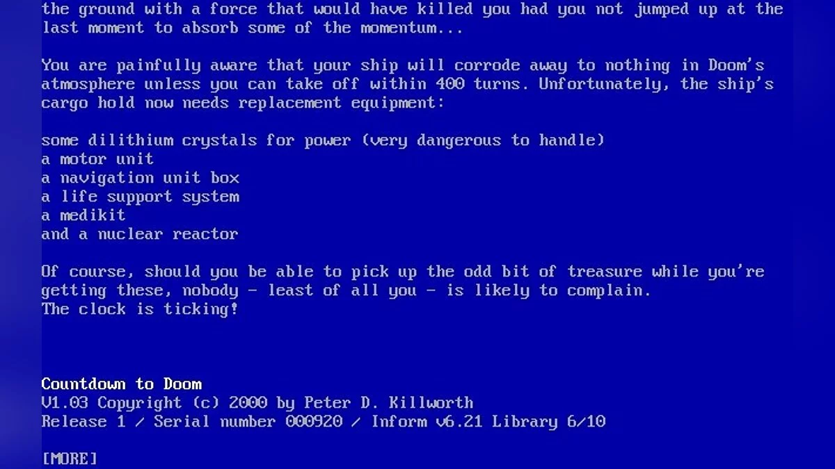Скриншоты из Countdown to Doom