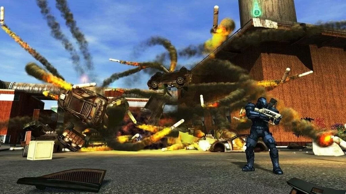 Скриншоты из Crackdown 2