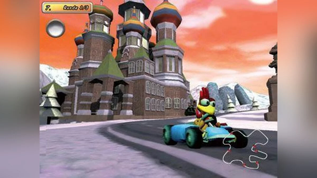 Скриншоты из Crazy Chicken Kart Thunder