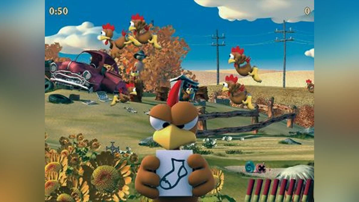 Скриншоты из Crazy Chicken: 10