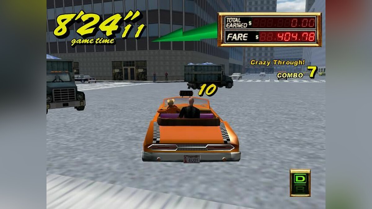 ТОП-5 - игры, похожие на Crazy Taxi 2 - список лучших игр наподобие Crazy  Taxi 2