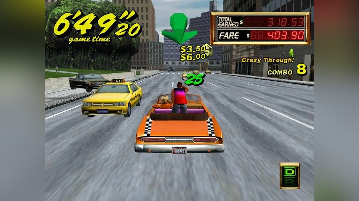 Crazy Taxi 2 - что это за игра, трейлер, системные требования, отзывы и  оценки, цены и скидки, гайды и прохождение, похожие игры