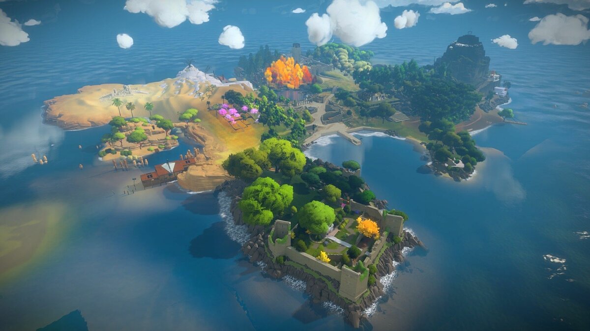 Картинки из игры the witness