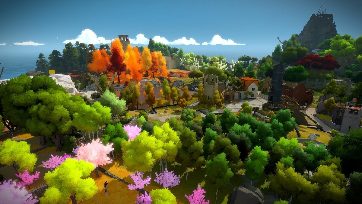 Картинки из игры the witness