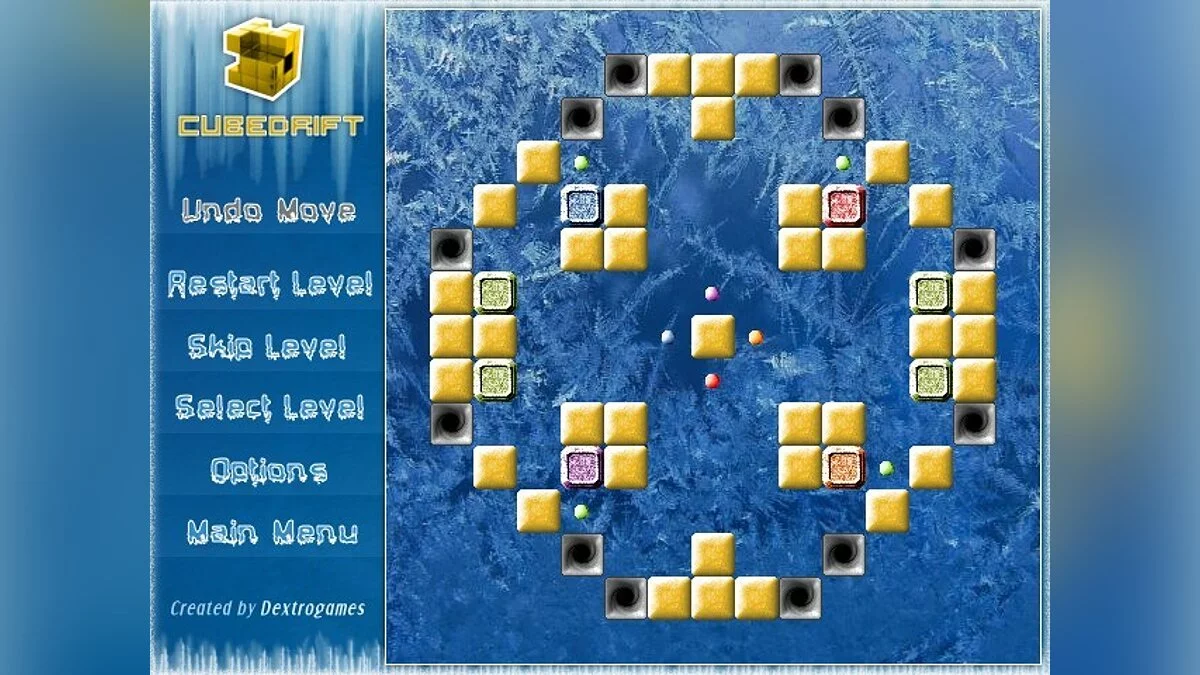 Скриншоты из CubeDrift