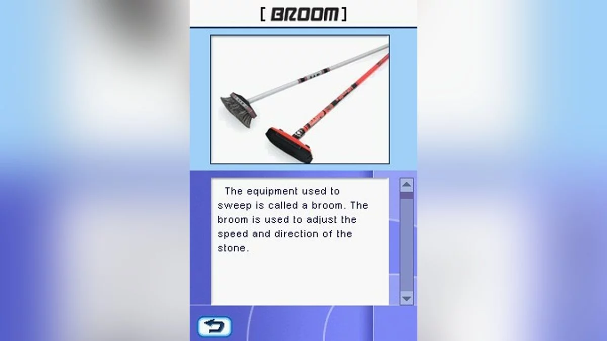 Скриншоты из Curling DS