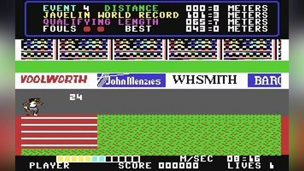 Скриншоты из Daley Thompson's Decathlon