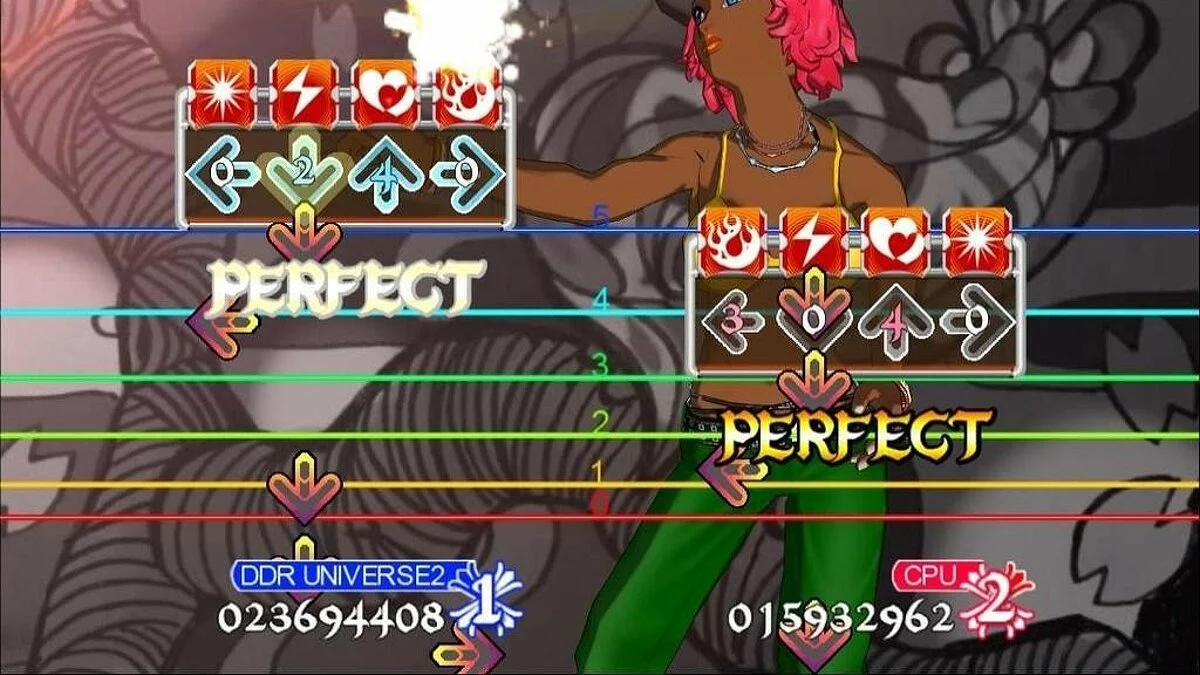 Скриншоты из Dance Dance Revolution UNIVERSE 2
