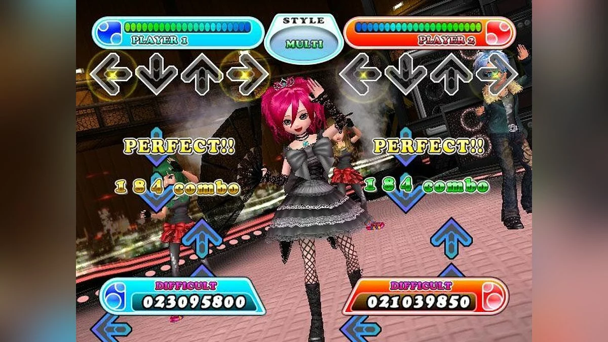 Скриншоты из Dance Dance Revolution X2