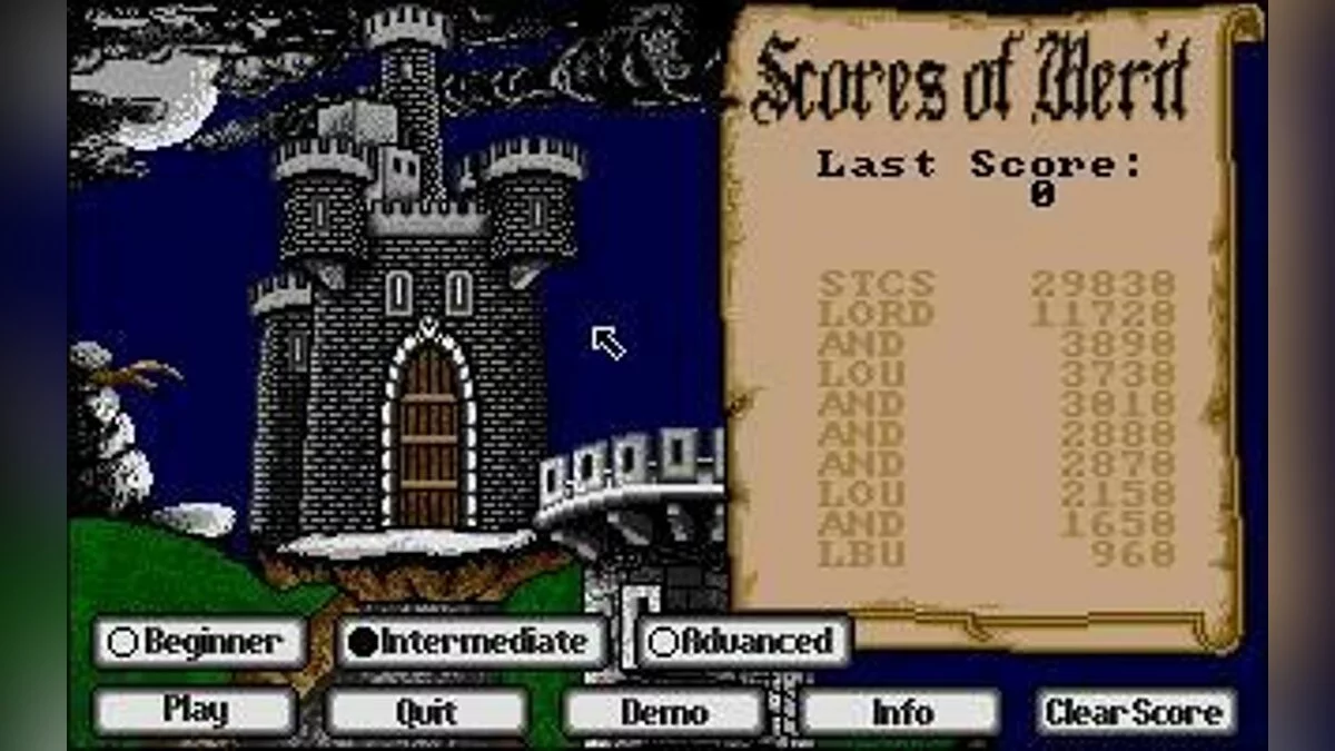 Скриншоты из Dark Castle