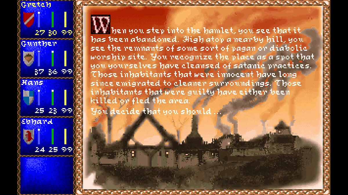 Скриншоты из Darklands