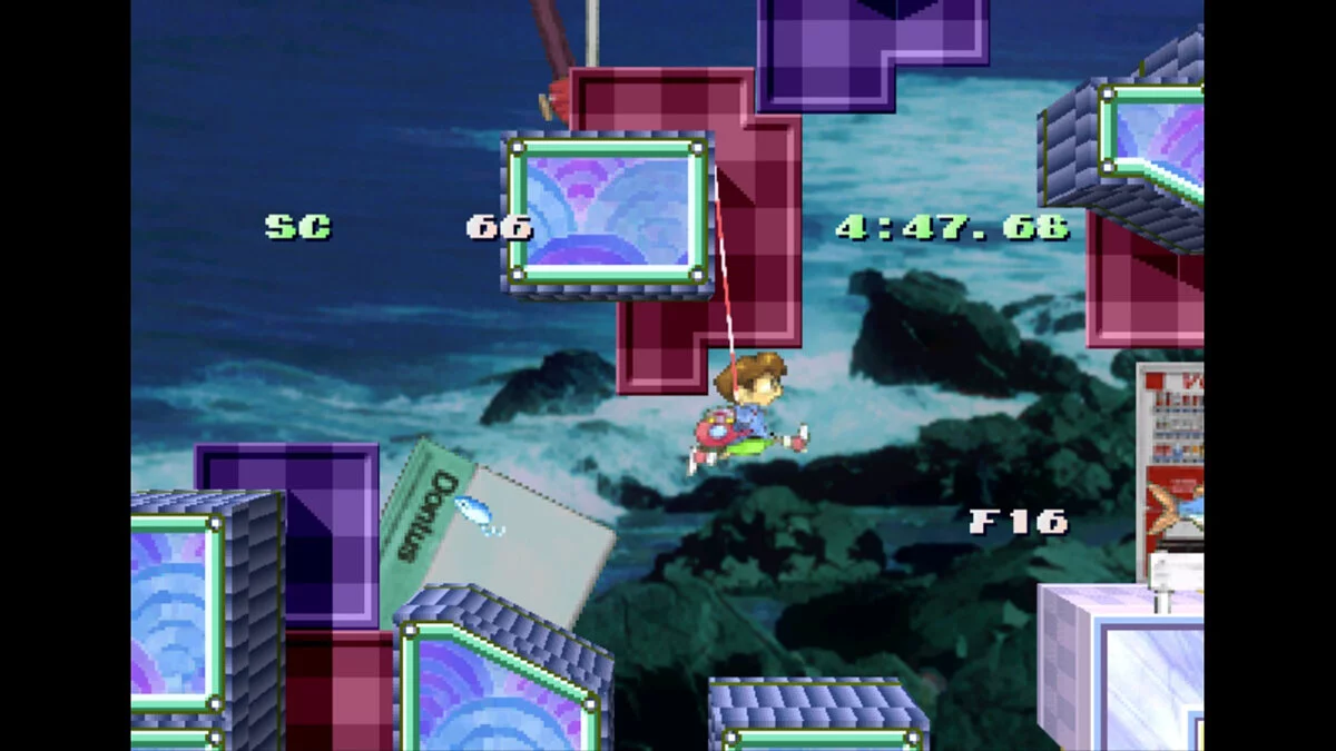 Скриншоты из Sayonara Umihara Kawase