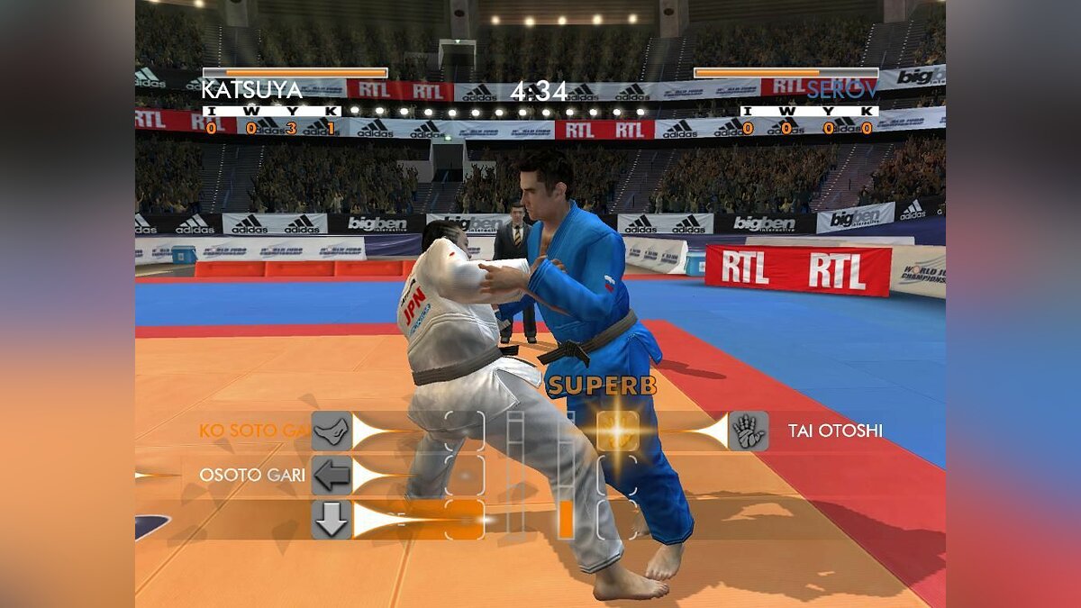 Скриншоты David Douillet Judo - всего 5 картинок из игры