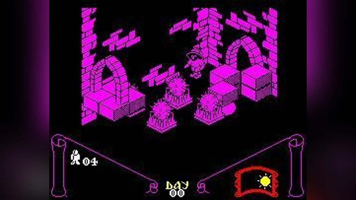 Скриншоты из Knight Lore