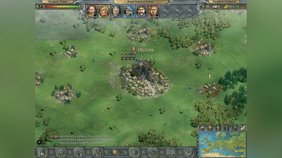 Скриншоты из Knights of Honor