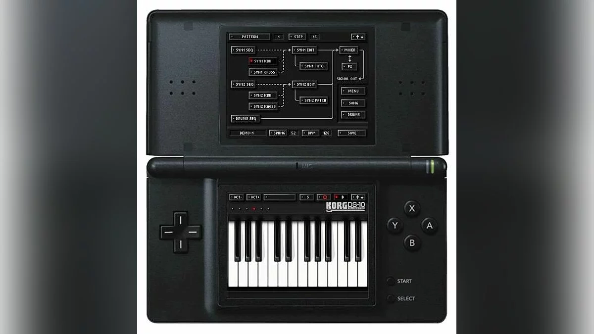 Скриншоты из Korg DS-10