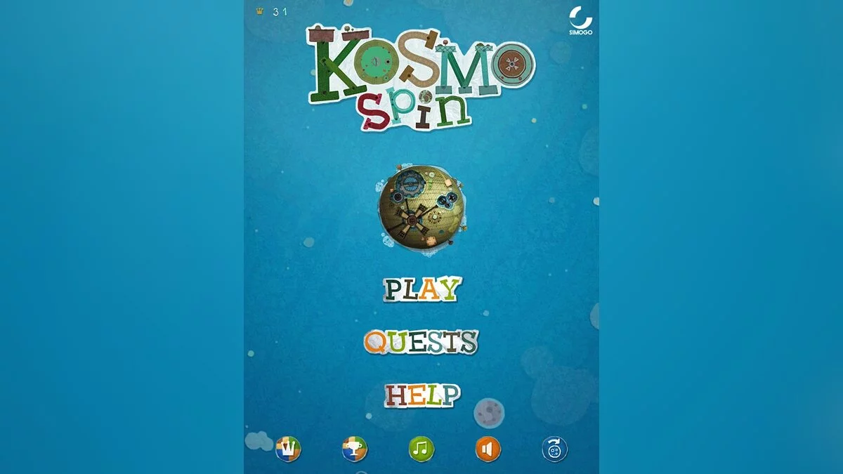 Скриншоты из Kosmo Spin