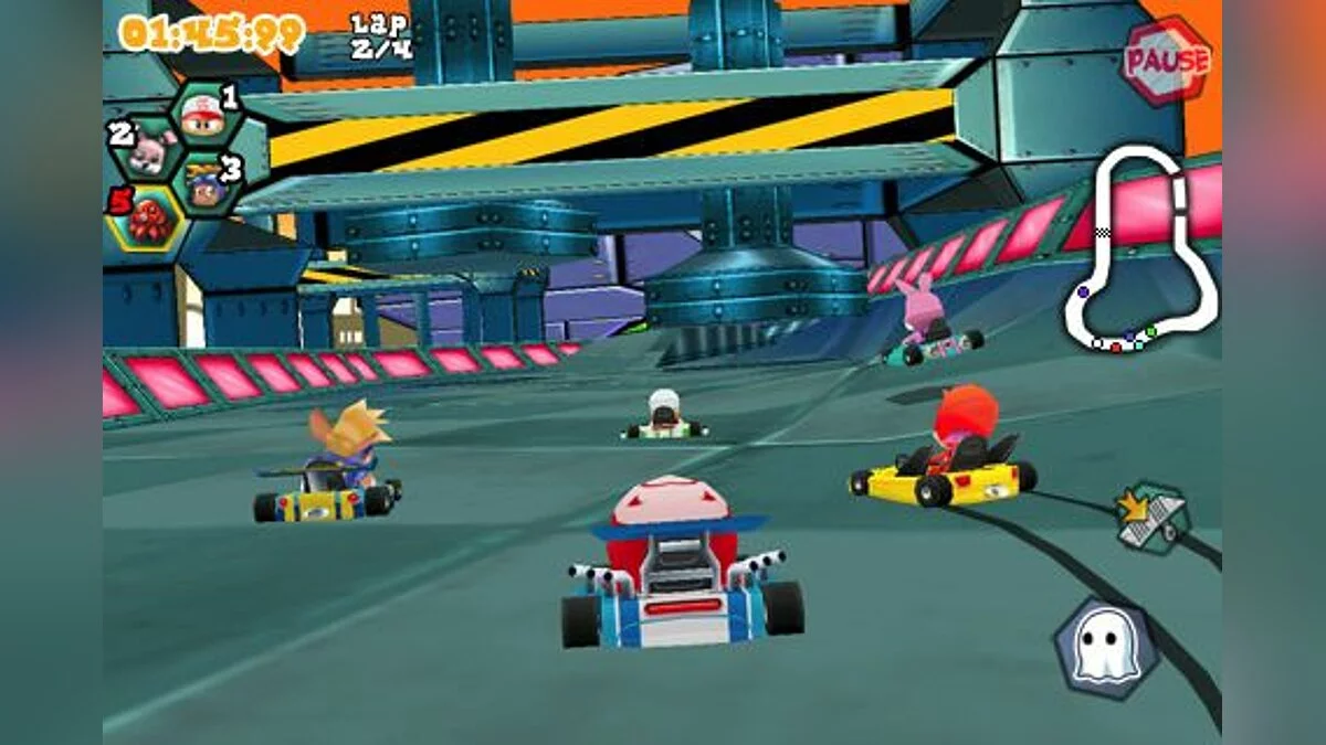 Скриншоты из Krazy Kart Racing