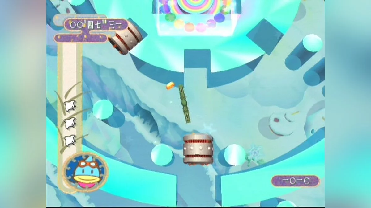 Скриншоты из Kururin Squash!