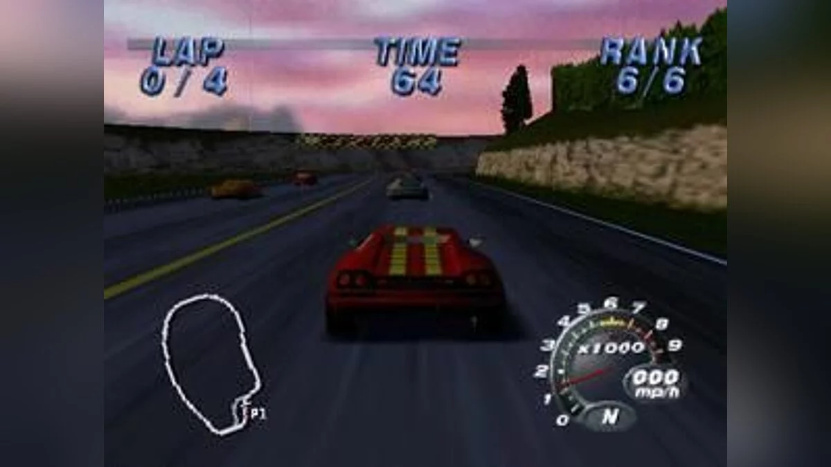 Скриншоты из Lamborghini 64