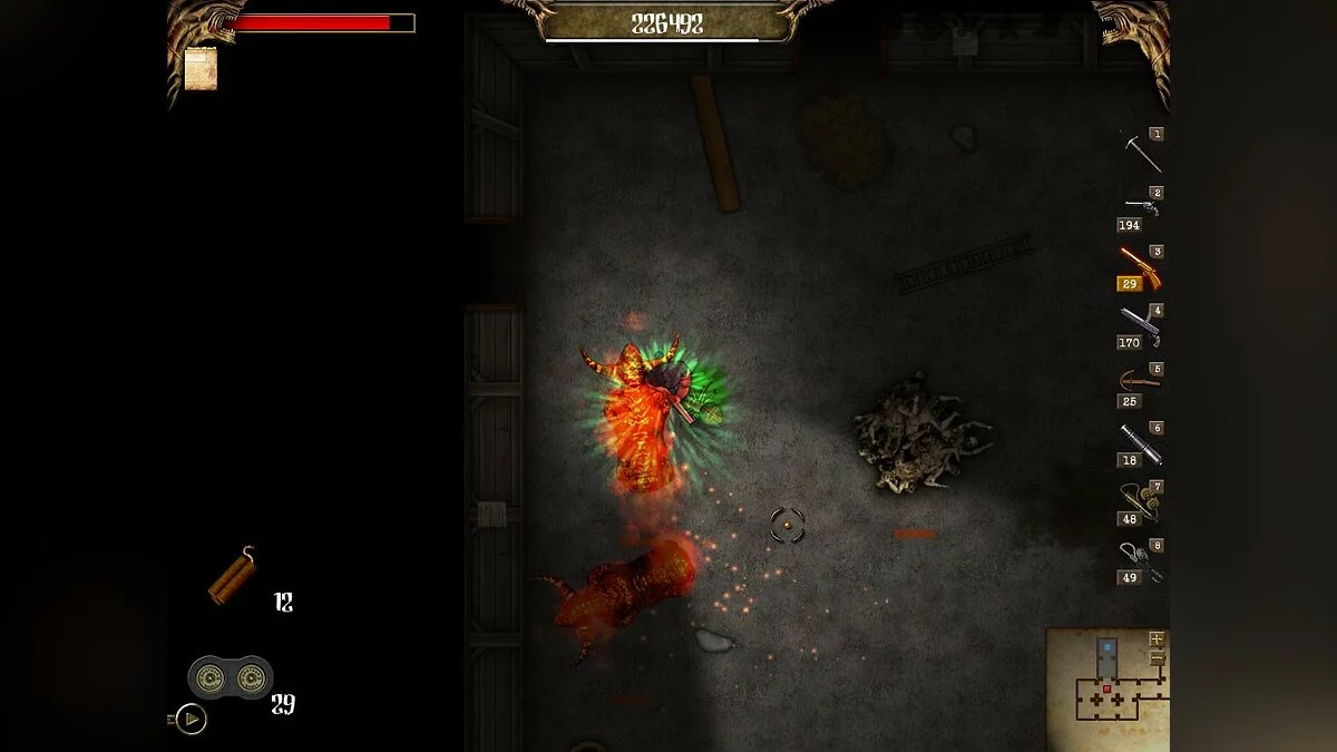 Скриншоты из Larva Mortus