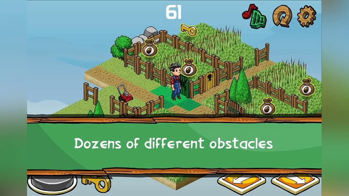 Скриншоты из Lawnmower Challenge