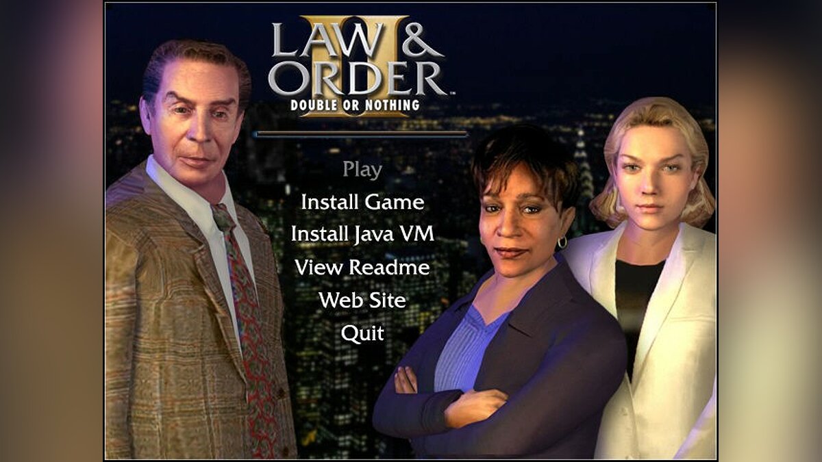 Law & Order 2: Double or Nothing - что это за игра, трейлер, системные  требования, отзывы и оценки, цены и скидки, гайды и прохождение, похожие  игры