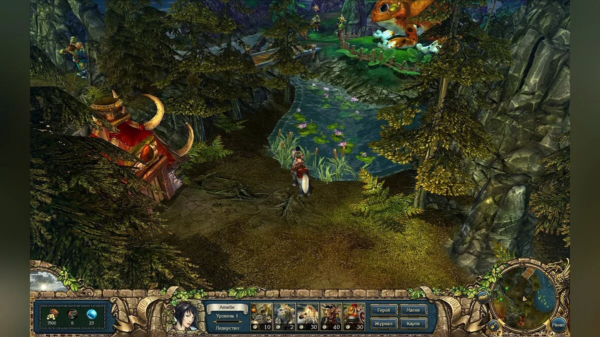 Скриншоты из King's Bounty: Armored Princess
