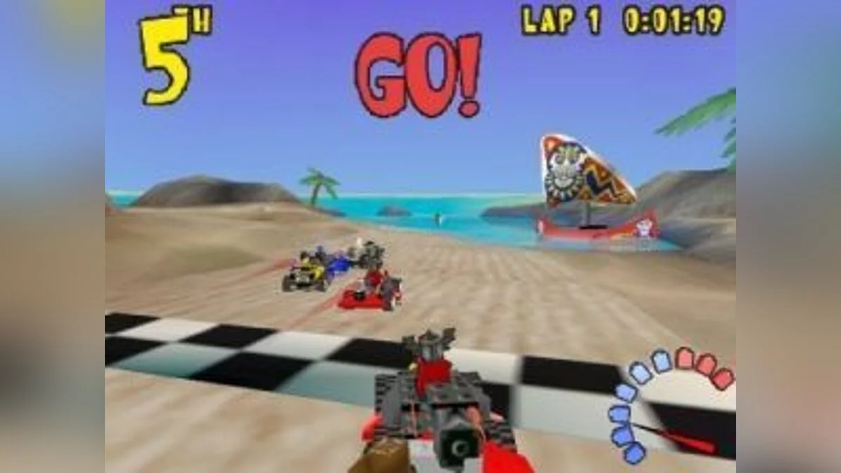 Скриншоты из LEGO Racers