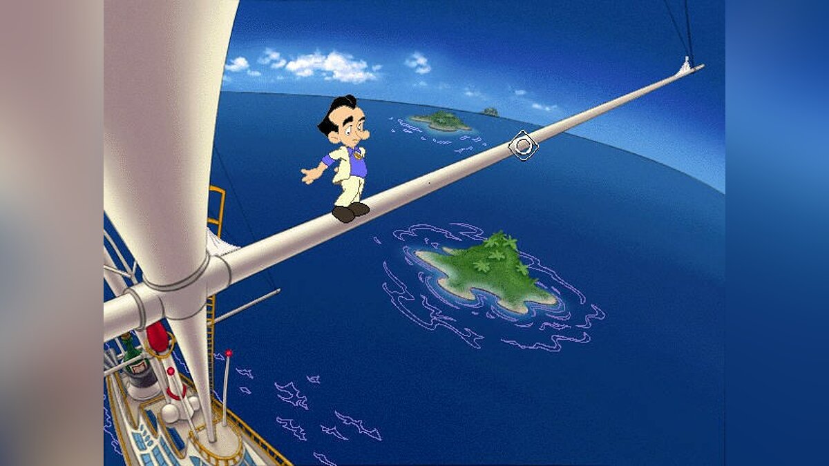 Leisure Suit Larry 7 - Love for Sail вылетает