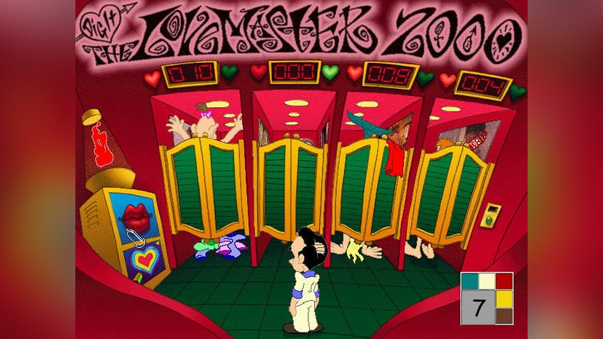 Leisure Suit Larry: Love for Sail! черный экран