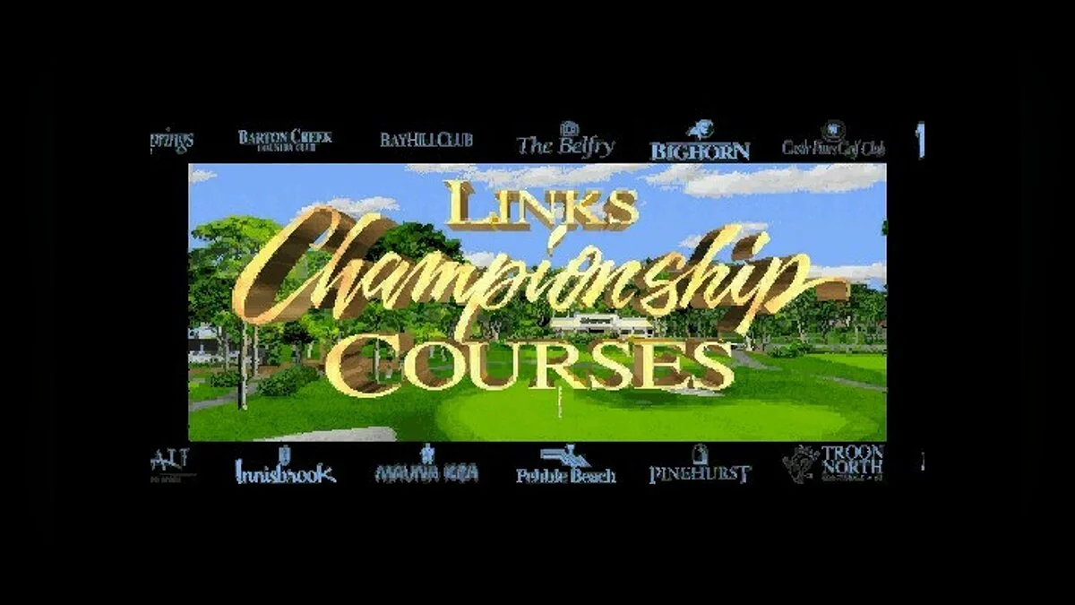 Скриншоты из Links 386 CD